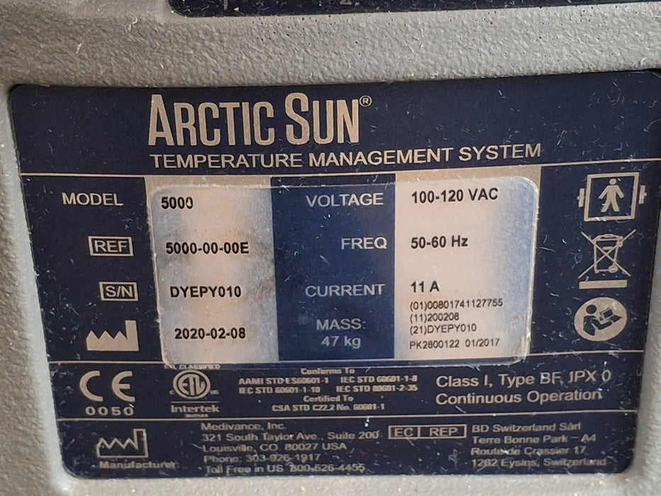 Medivance Arctic Sun 5000 Temperature Management System