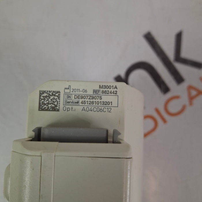 Philips M3001A-A04C06C12 OxiMax SpO2, NIBP, 12 Lead ECG, Temp, IBP MMS Module