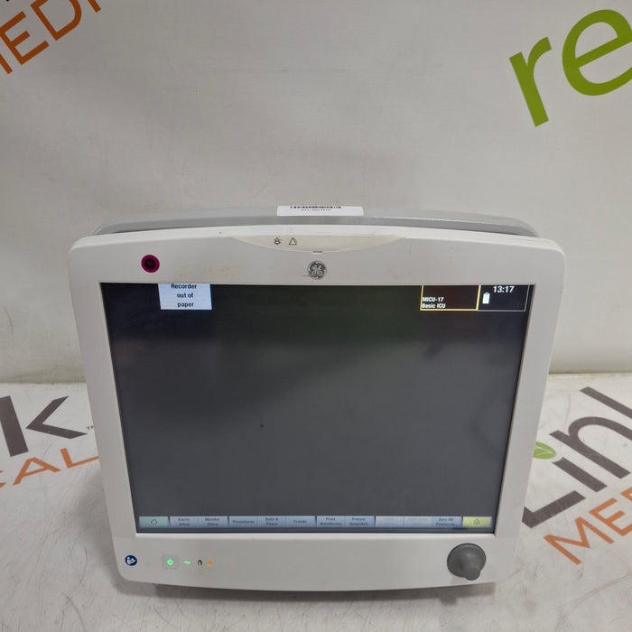 GE Healthcare Carescape B650 Critical Care Patient Monitor