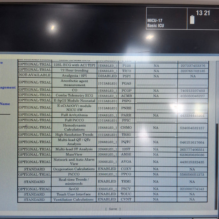 GE Healthcare Carescape B650 Critical Care Patient Monitor