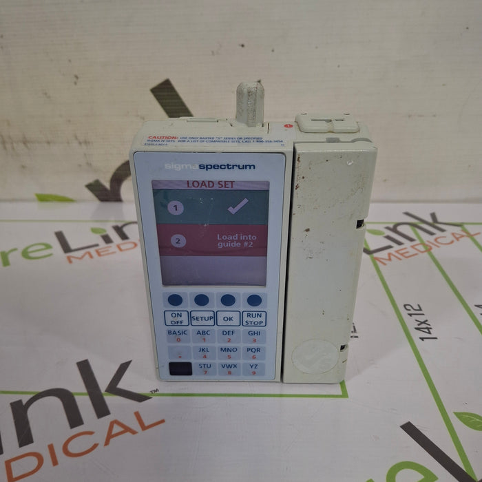 Baxter Sigma Spectrum 6.05.15 with B/G Battery Infusion Pump
