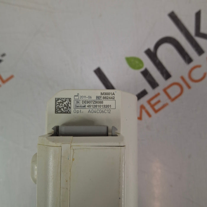 Philips M3001A-A04C06C12 OxiMax SpO2, NIBP, 12 Lead ECG, Temp, IBP MMS Module
