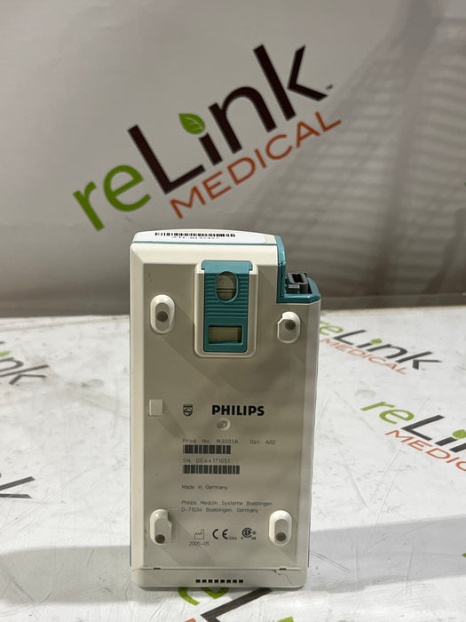 Philips M3001A-A02 OxiMax SpO2, NIBP, ECG MMS Module