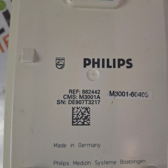 Philips M3001A-A01C06 Fast SpO2, NIBP, ECG, Temp, IBP MMS Module
