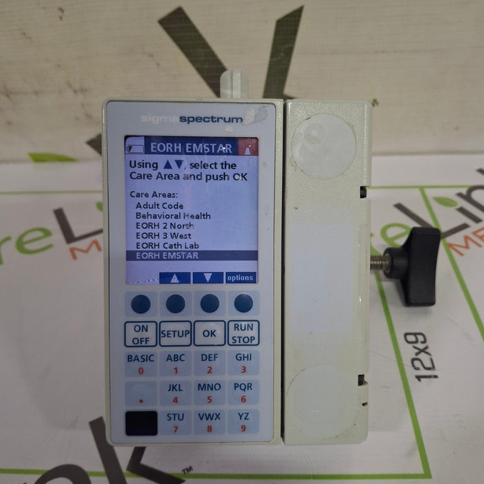 Baxter Sigma Spectrum 6.05.15 with B/G Battery Infusion Pump