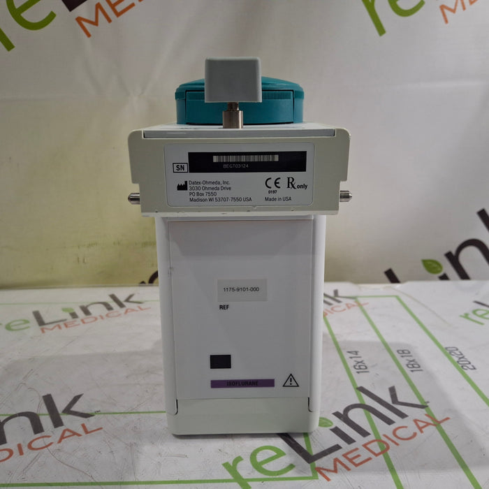 Datex-Ohmeda Tec 7 Isoflurane Vaporizer