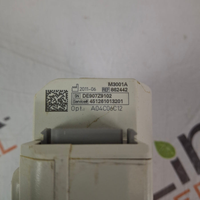 Philips M3001A-A04C06C12 OxiMax SpO2, NIBP, 12 Lead ECG, Temp, IBP MMS Module