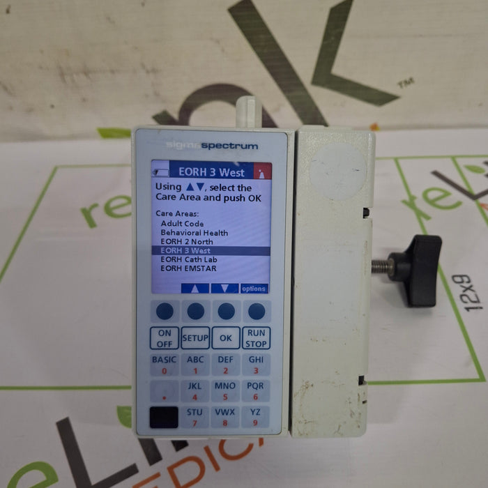 Baxter Sigma Spectrum 6.05.13 with B/G Battery Infusion Pump