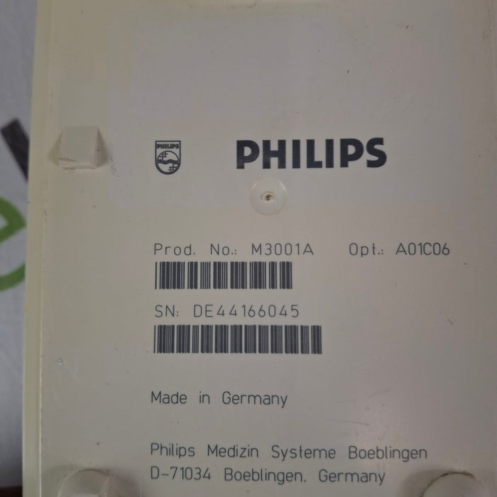 Philips M3001A-A01C06 Fast SpO2, NIBP, ECG, Temp, IBP MMS Module