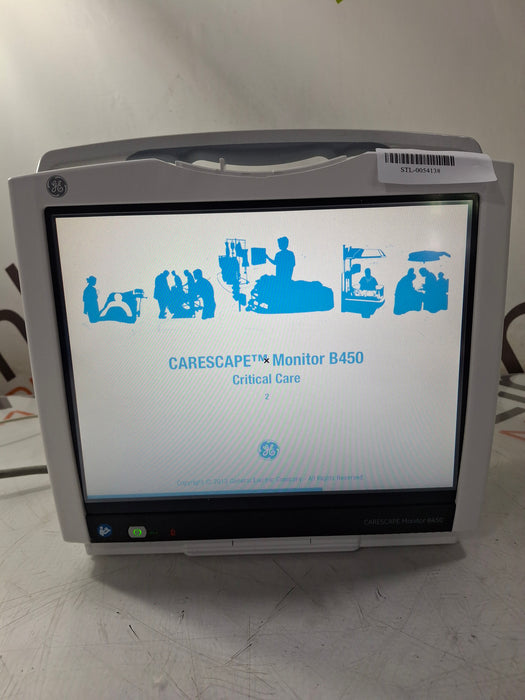 GE Healthcare Carescape B450 Critical Care Patient Monitor