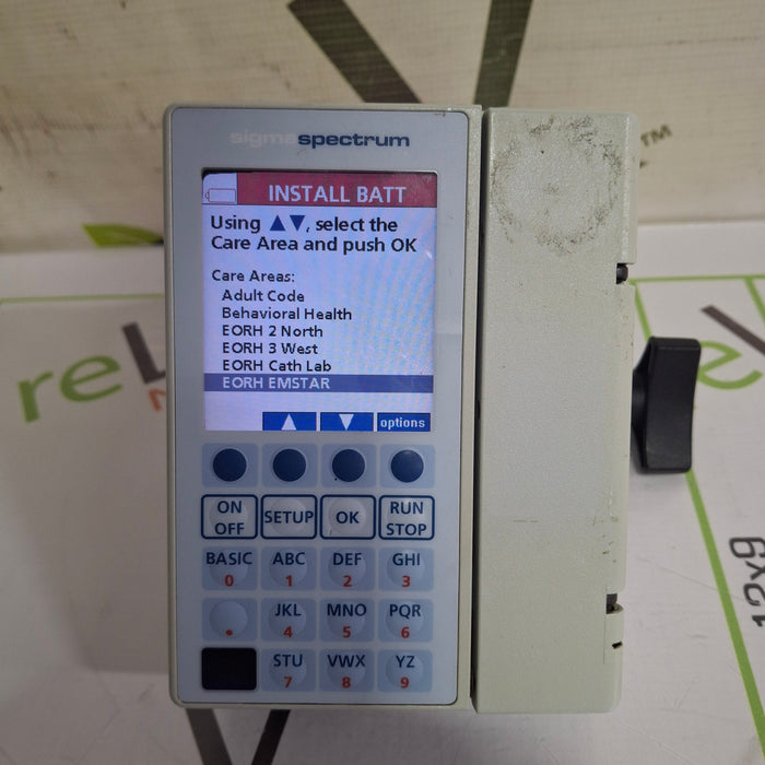 Baxter Sigma Spectrum 6.05.15 without Battery Infusion Pump