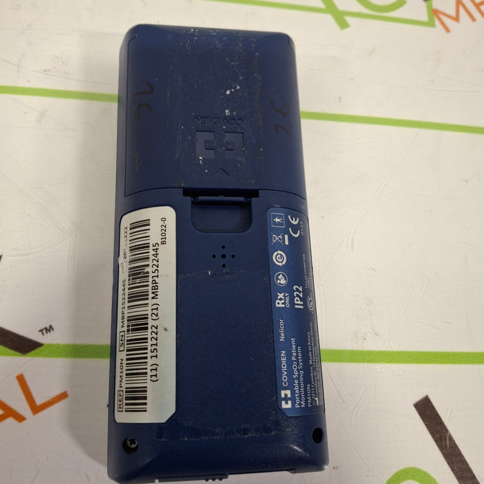 Covidien PM10N Nellcor Portable SpO2 Patient Monitoring System