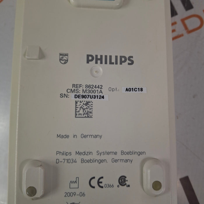 Philips M3001A-A01C18 Fast SpO2, NIBP, 12 lead ECG, Temp, IBP MMS Module