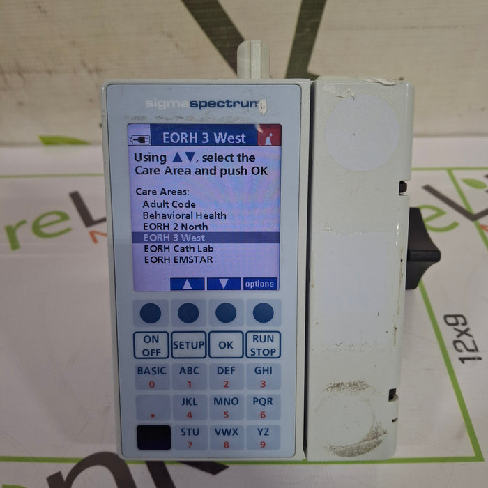 Baxter Sigma Spectrum 6.05.15 with B/G Battery Infusion Pump