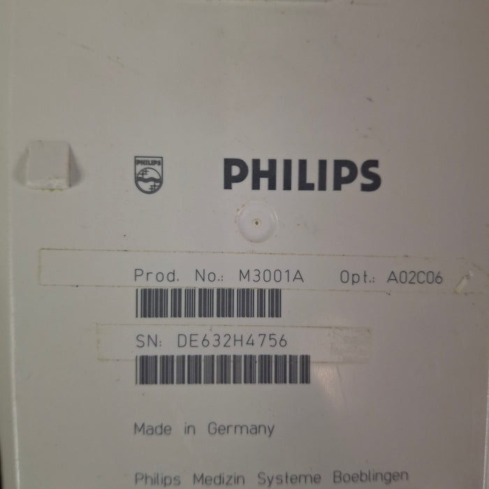 Philips M3001A-A02C06 OxiMax SpO2, NIBP, ECG, Temp, IBP MMS Module