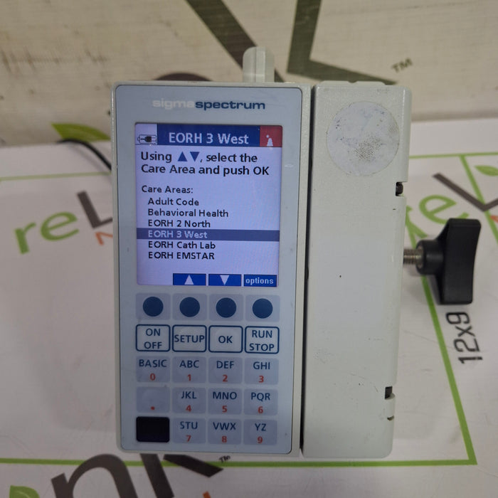 Baxter Sigma Spectrum 6.05.15 with B/G Battery Infusion Pump