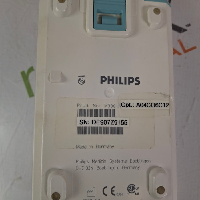 Philips M3001A-A01C06C12 Fast SpO2, NIBP, 12 lead ECG, Temp, IBP MMS Module