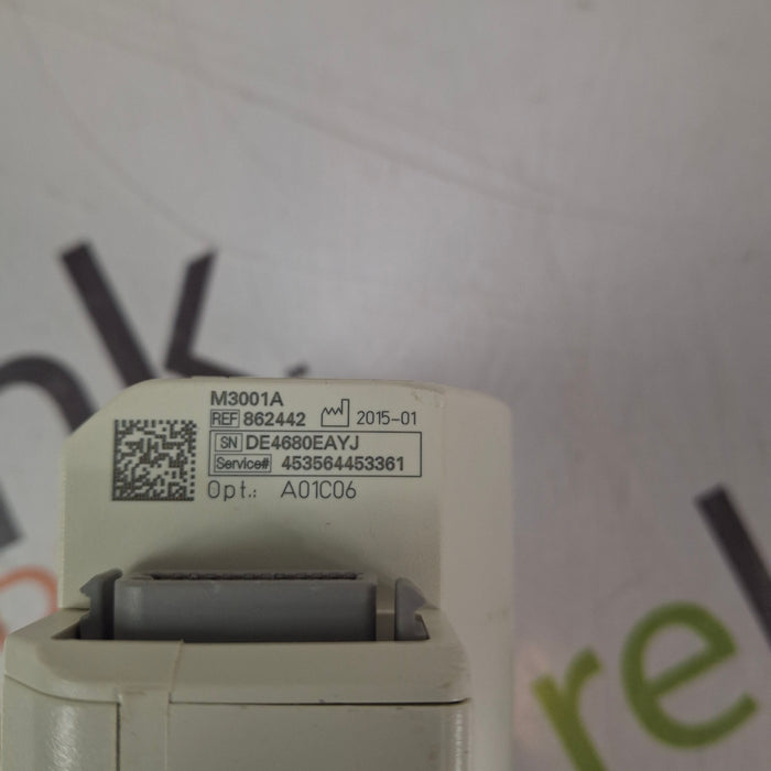 Philips M3001A-A01C06 Fast SpO2, NIBP, ECG, Temp, IBP MMS Module