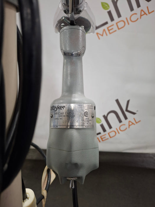 Stryker 848 Cast Cutter with 886 Plaster Vac
