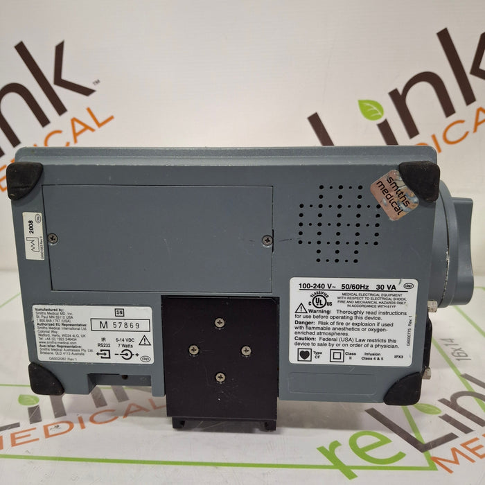 Smiths Medical Medfusion 3500 Version 5 Syringe Infusion Pump