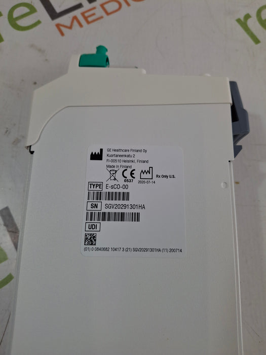 GE Healthcare E-sCO-00 Respiratory Module