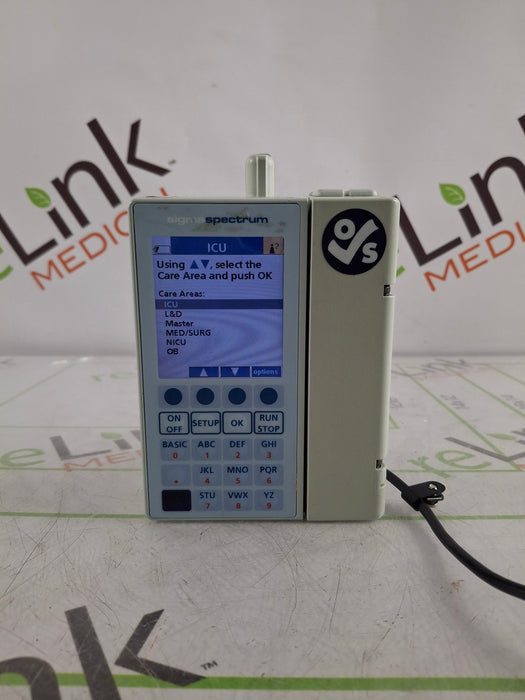 Baxter Sigma Spectrum 6.05.13 with B/G Battery Infusion Pump