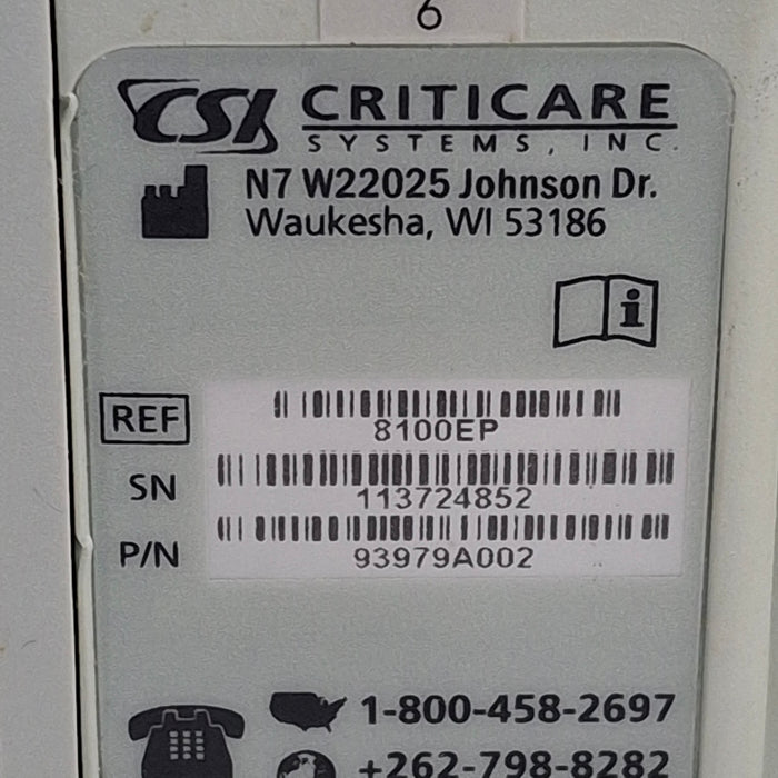 Criticare nGenuity 8100EP Patient Monitor