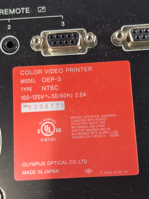Olympus OEP-3 Color Video Printer