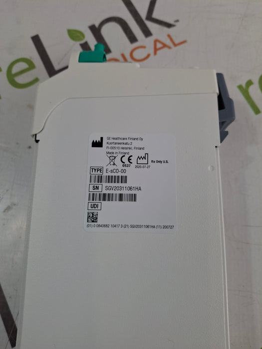 GE Healthcare E-sCO-00 Respiratory Module