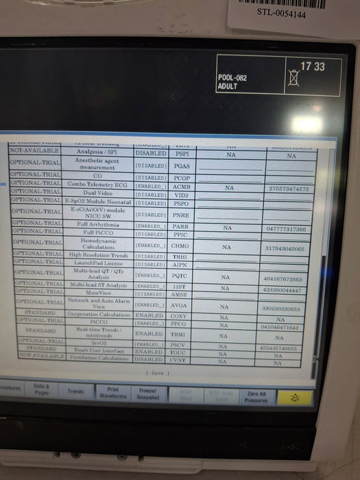 GE Healthcare Carescape B450 Critical Care Patient Monitor