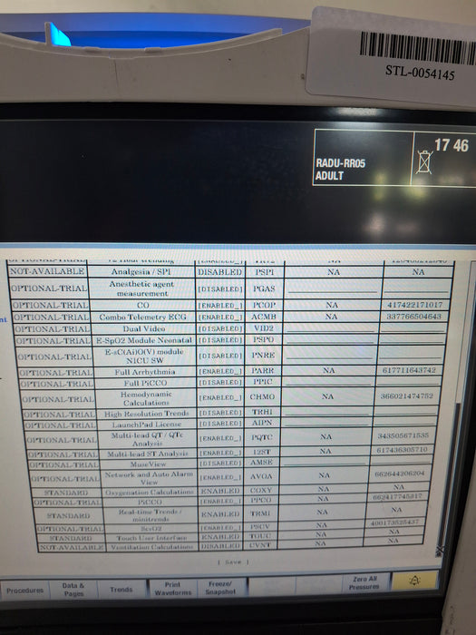 GE Healthcare Carescape B450 Critical Care Patient Monitor