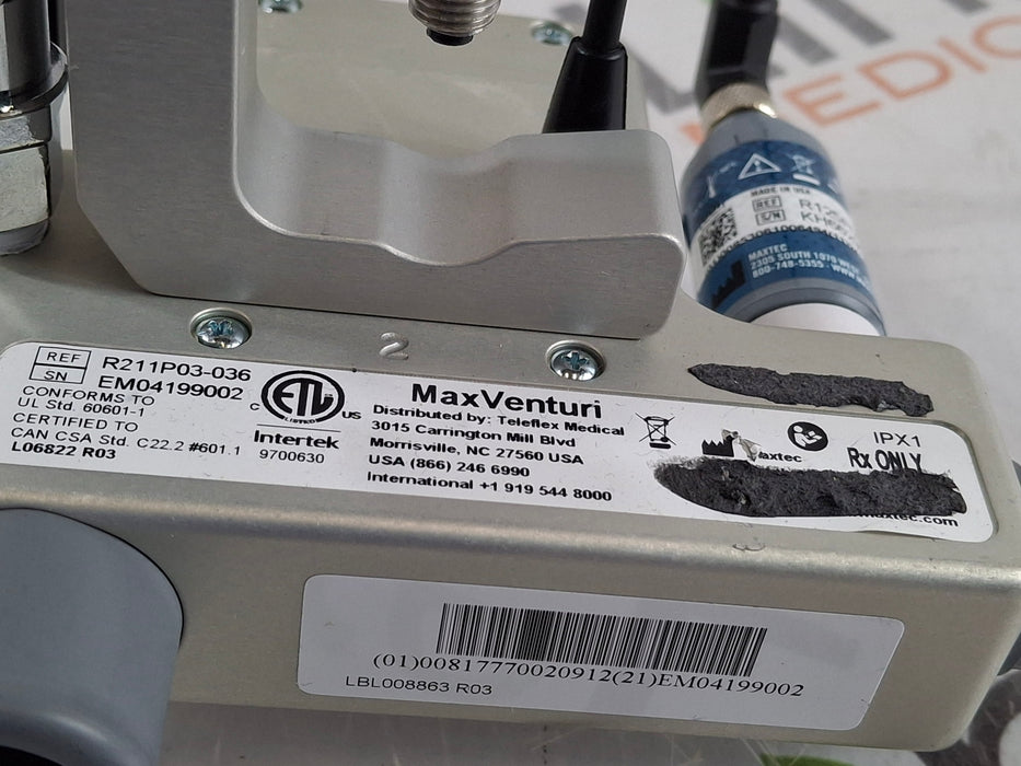 Maxtec, Inc. MaxVenturi Blender w/O2 Analyzer