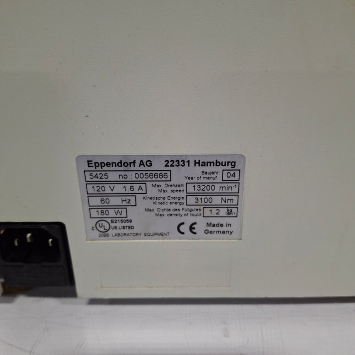 Eppendorf 5415D Centrifuge