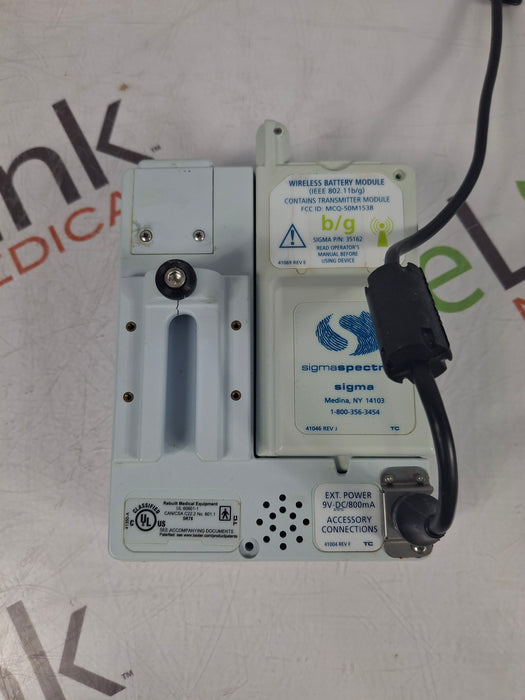 Baxter Sigma Spectrum 6.05.14 with B/G Battery Infusion Pump