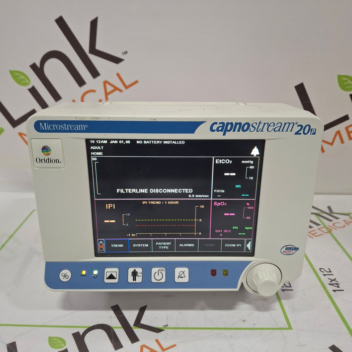 Oridion Capnostream 20P Capnography Monitor