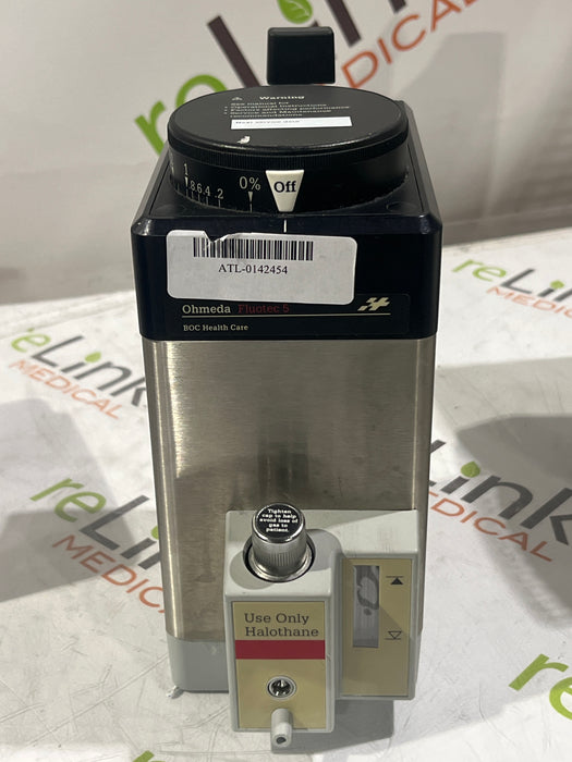 Datex-Ohmeda Fluotec 5 Halothane Vaporizer