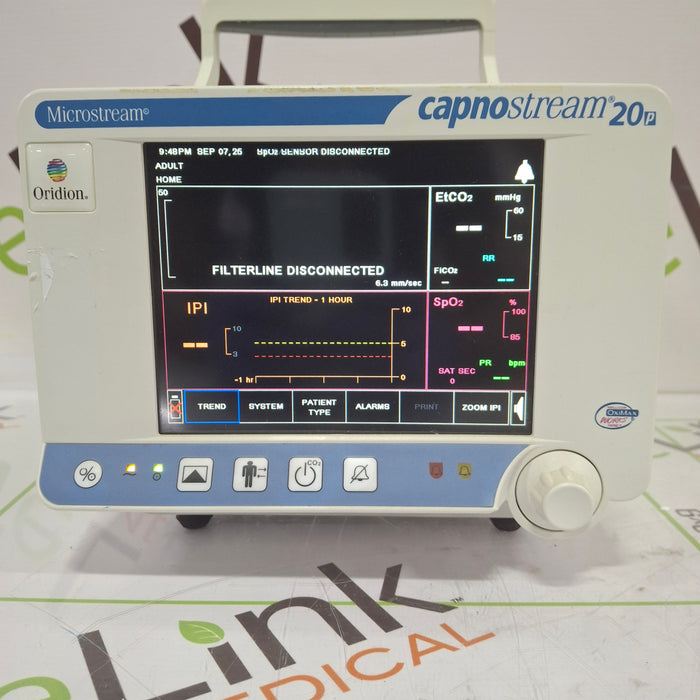 Oridion Capnostream 20P Capnography Monitor