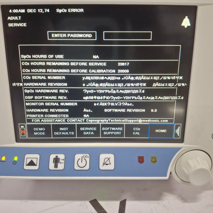 Oridion Capnostream 20P Capnography Monitor