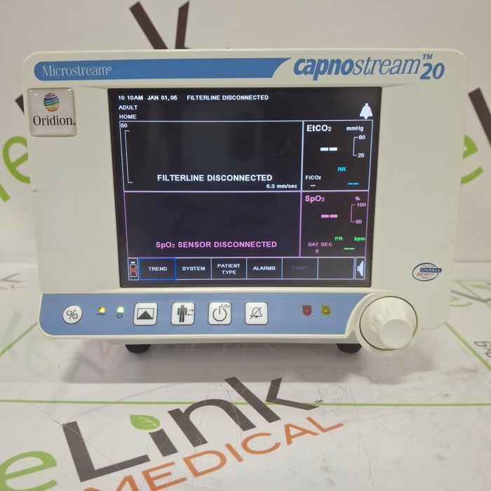 Oridion Capnostream 20P Capnography Monitor