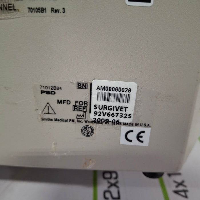 Smiths Medical Surgivet Advisor Vital Signs Monitor