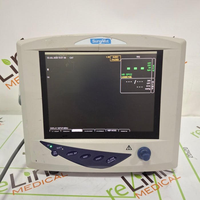 Smiths Medical Surgivet Advisor Vital Signs Monitor