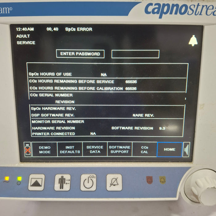Oridion Capnostream 20P Capnography Monitor