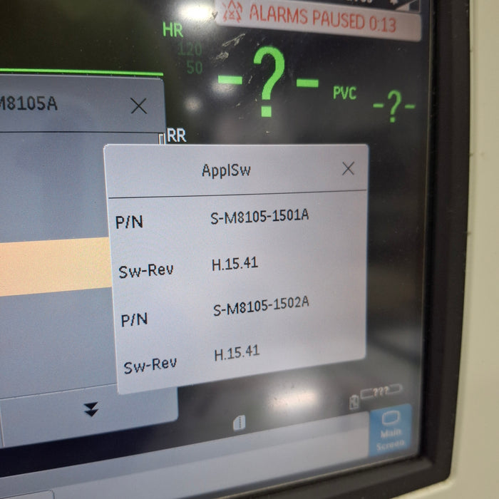 Philips Intellivue MP5 - ECG, Fast SpO2, NIBP Patient Monitor