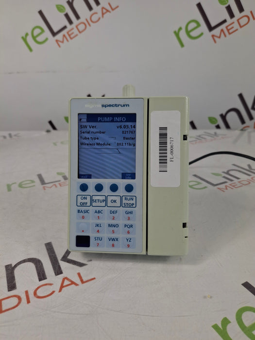 Baxter Sigma Spectrum 6.05.14 with B/G Battery Infusion Pump