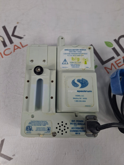 Baxter Sigma Spectrum 6.05.14 with B/G Battery Infusion Pump