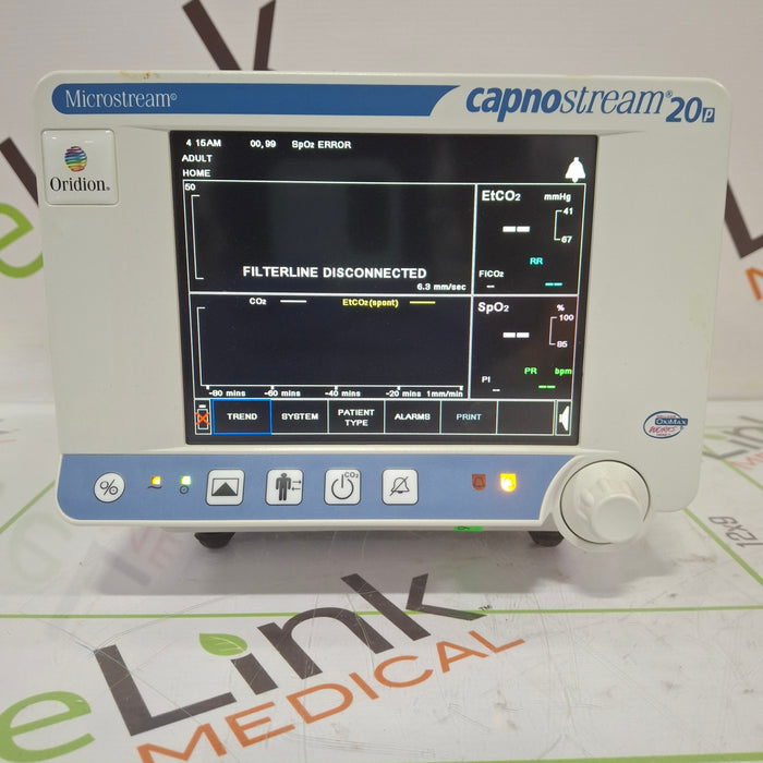 Oridion Capnostream 20P Capnography Monitor
