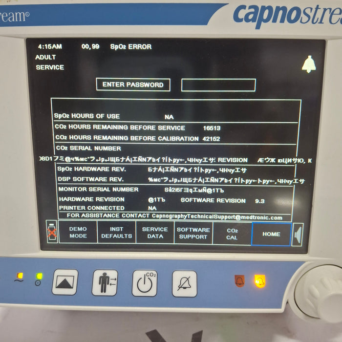 Oridion Capnostream 20P Capnography Monitor