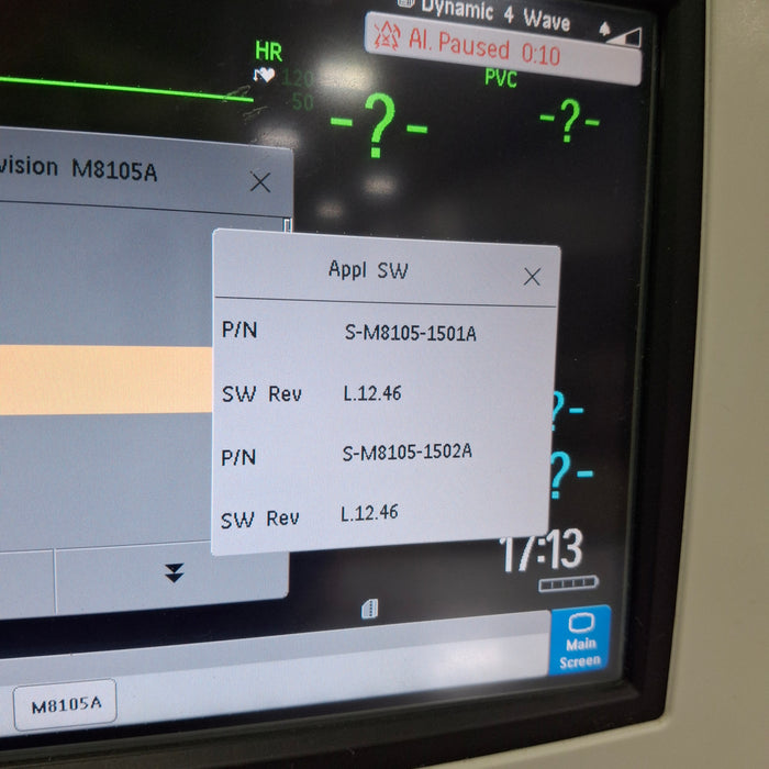 Philips Intellivue MP5 - ECG, Fast SpO2, NIBP Patient Monitor
