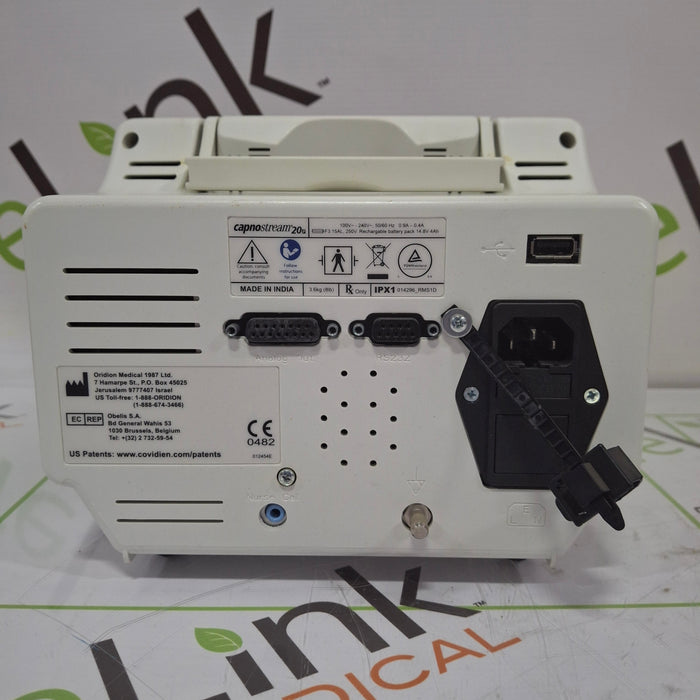 Oridion Capnostream 20P Capnography Monitor