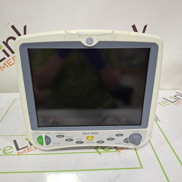 GE Healthcare Dash 5000 - Masimo SpO2 Patient Monitor